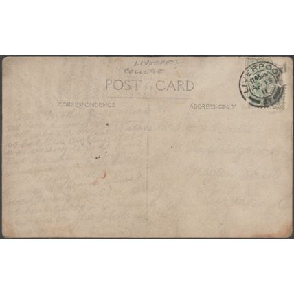 Women of the Liverpool College for Girls, Lancashire, 1911 - RP Postcard