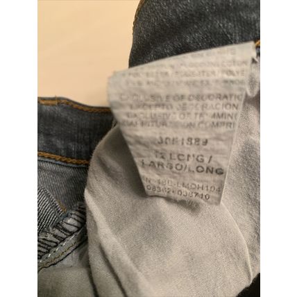 Lee Women's Blue Jeans Zip Button Pockets Stretch Relaxed Fit Size 12 Long