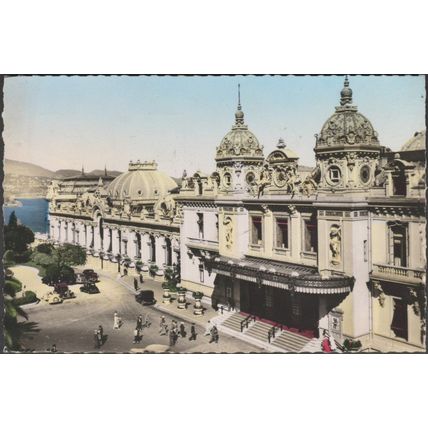 Le Casino, Monte Carlo, 1953 - MAR Photo CPSM
