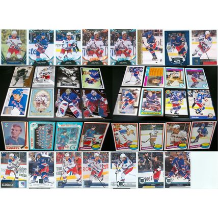 New York Rangers NY 158x hockey card lot