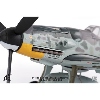 BF 109G-6 LUFTWAFFE JG 52 "ERICH HARTMANN" 1943 - JC WINGS JCW72BF109001 1/72