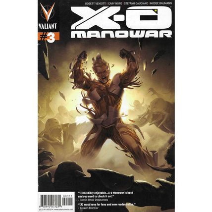 X-O Manowar #3 : Valiant Comics : 2012 : vf