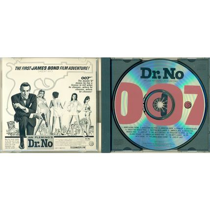 1962’s DR. NO original first James Bond film Monty Norman soundtrack CD
