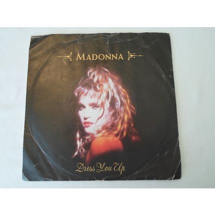 7"MADONNA.1985 DRESS YOU UP .W 8848 SIRE 928848-7. I KNOW IT.SILVER LABEL.N M