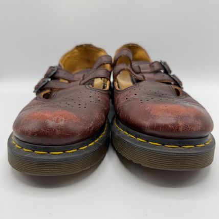 Vintage Dr. Martens Mary Jane UK 9 US 10 EU 43 Grunge Y2K Rare Toe Scuff Strap