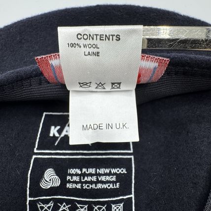 Kangol Black Beret 100% Pure New Wool New With Tags X-Large Unisex