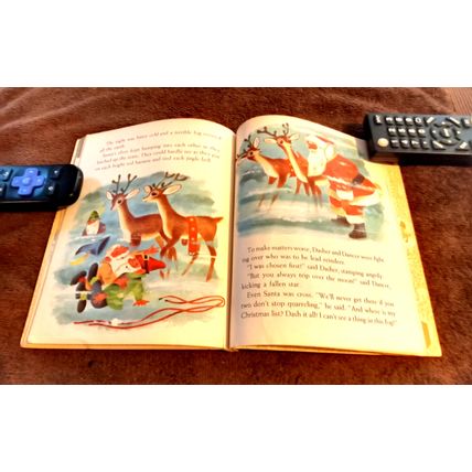 Old Little Golden Book Walt Disney Rudolph The Red Nose Reindeer G Edition 1963