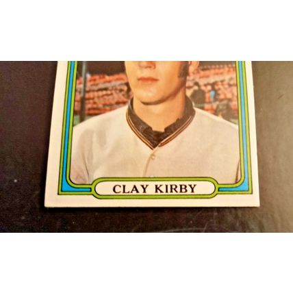 Topps 1972 # 173 Clay Kirby Pitcher San Diego Padres 6.0 Excellen Mint Condition
