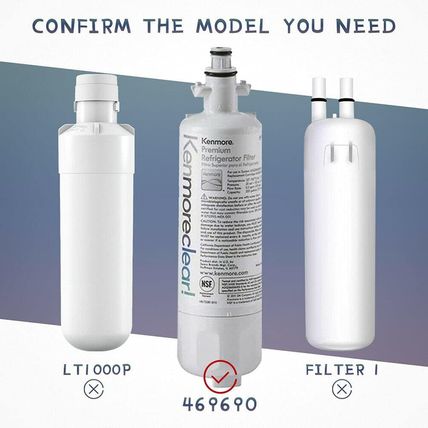9690 Water Filter Replacement Compatible Models with Kenmore Elite 795,46-9690,W