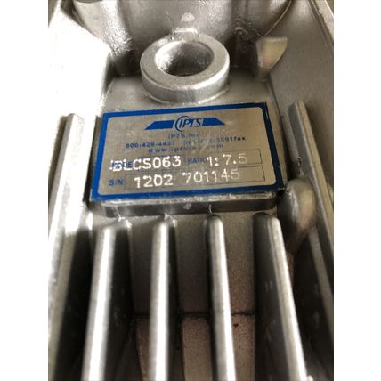 NEW IPTS iblcs063,BLCS063 RIGHT-ANGLE GEAR REDUCER,1:7.5-RATIO,DLCS063,1:7.5,CH