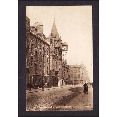 OLD TOLBOOTH, CANNONGATE, EDINBURGH, VALENTINES PHOTOGRAVURE SERIES UNUSED