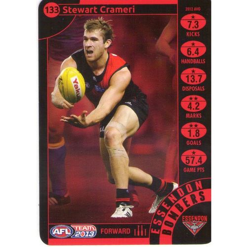 AFL 2013 Team Coach-133 Stewart Crameri/Bombers