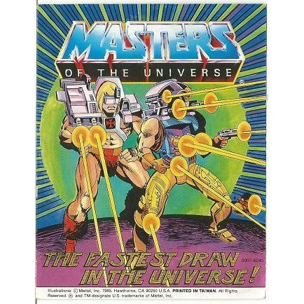 MASTERS OF THE UNIVERSE VINTAGE ' MINI COMIC ' THE FASTEST DRAW (1985)