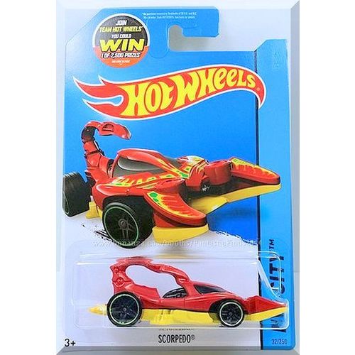 Hot Wheels - Scorpedo: HW City 2015 - Street Beasts #32/250 *Red Edition*