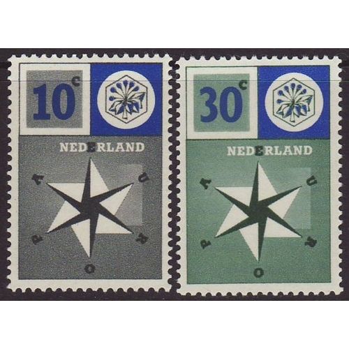 Netherlands 1957 SG 855-6 UMM - Europa/CEPT (G-167)