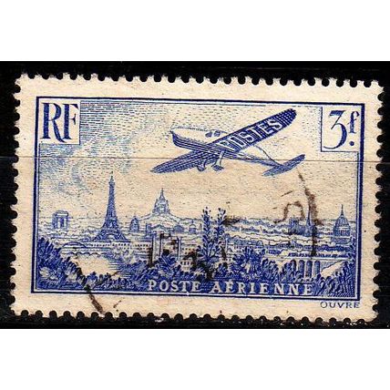 FRANKREICH FRANCE [1936] MiNr 0309 ( O/used ) Flugzeug