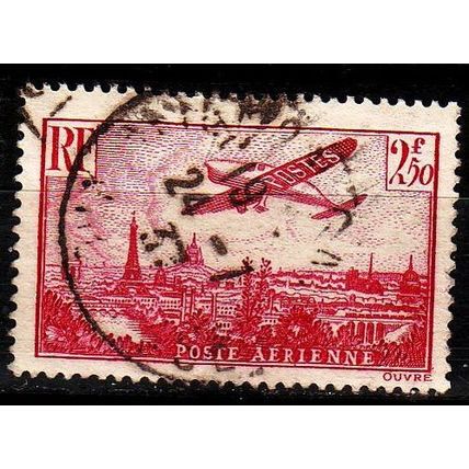 FRANKREICH FRANCE [1936] MiNr 0308 ( O/used ) Flugzeug