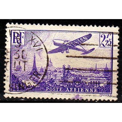 FRANKREICH FRANCE [1936] MiNr 0307 ( O/used ) Flugzeug