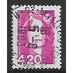 FRANCE 1989 4F.20 MAUVE MARIANNE SG2926 FINE USED