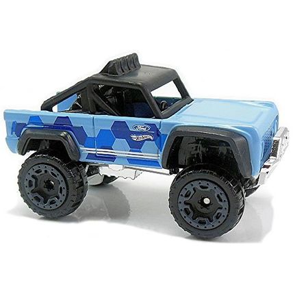 Hot Wheels - Custom Ford Bronco: Camouflage Trucks #5/8 (2017) *Blue Edition*