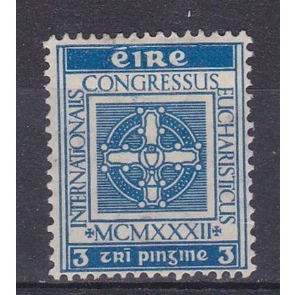 IRELAND EIRE 1932 EUCHARISTIC CONGRESS 3d MINT SG95