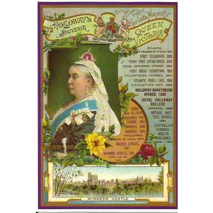 Art QUEEN VICTORIA Four Generations Postcard (Mayfair BB 291)