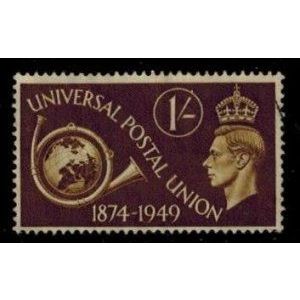 GB 1949 UPU 1 shilling used SG502