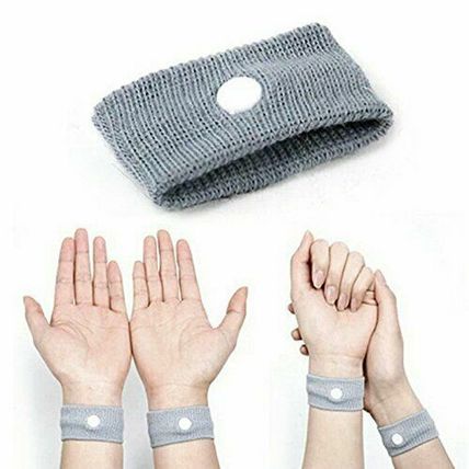 2pc Nausea Travel Sickness Anti Motion Wrist Bands Sick Pressure Points Sea Car