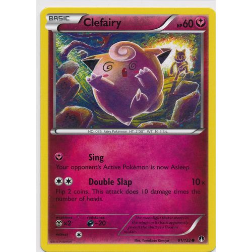Pokemon XY BREAKPoint #081/122 Clefairy