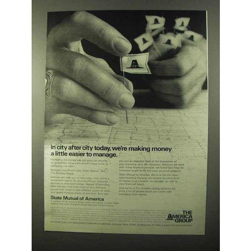 1971 State Mutual of America Ad - In City After City
