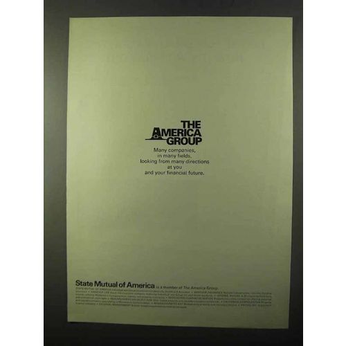 1971 State Mutual of America Ad - The America Group