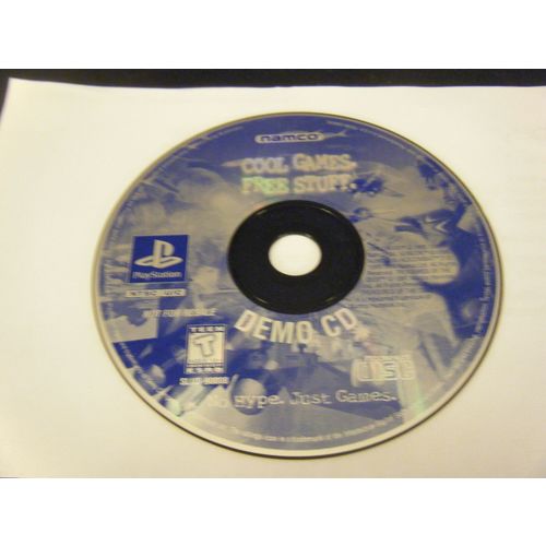 Namco Cool Games Free Stuff Demo (Demo Disc) (Sony PlayStation 1) - Disc Only!!