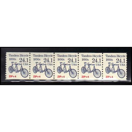 2266 24.1c Tandem Bicycle Fine MNH Dry Gum PNC 1/5 X1353