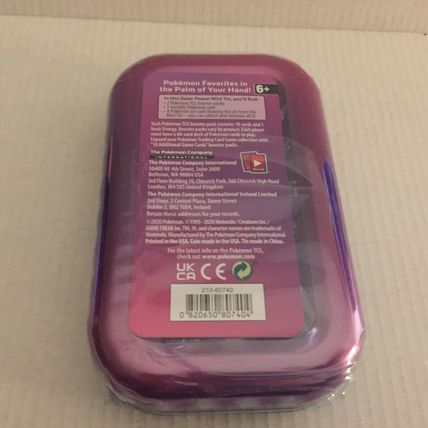 NEW Pokemon Toxtricity Mini Tin