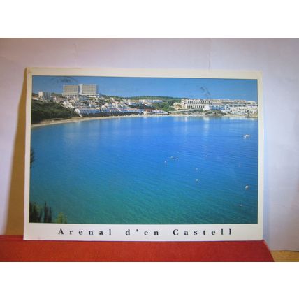 ARENAL D'EN CASTELL, MENORCA, SPAIN .used postcard 1998 pm =