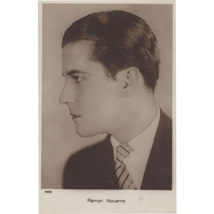 Ramon Novarro Old French Postcard