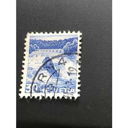 Briefmarke Schweiz 30 Rappen 1936 Michel 303 gestempelt