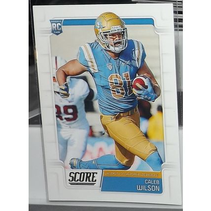 2019 Panini Score CALEB WILSON (UCLA/Cardinals) Rookie Card #400