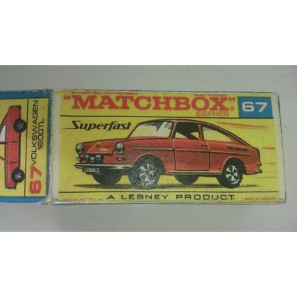 Matchbox No67 VW Sedan (rare pink)