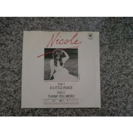 Nicole – A Little Peace (A2365) 1982 (7" Single)