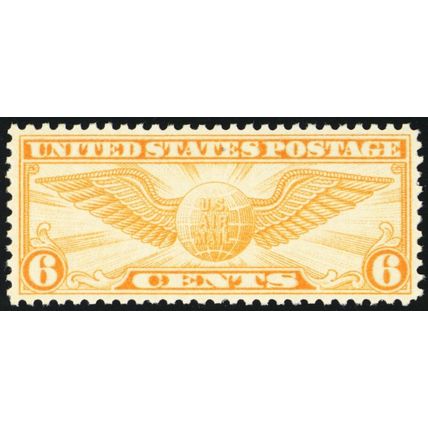 C19, Mint Superb NH 6¢ Airmail Stamp - Pretty! * Stuart Katz