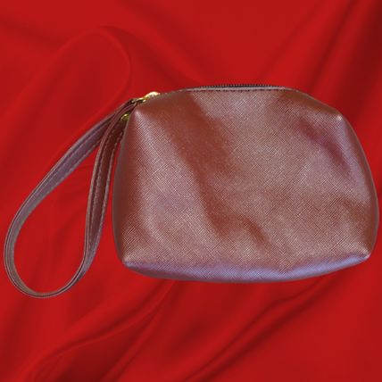 Cherry Blossom Cross Body Bag & Coin Purse Set Burgundy White Black