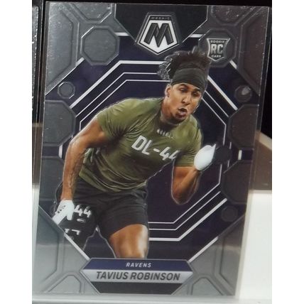 2023 Mosaic TAVIUS ROBINSON (Ravens) Rookie Card #365
