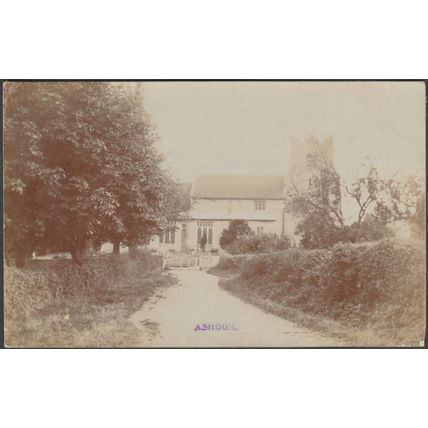 All Saints' Church, Ashdon, Essex, 1905 - RP Postcard