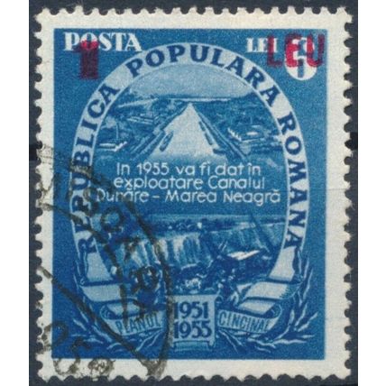 Five Year Plan: 1L on 6L - Romania 1952 - F H - MiNr 1358