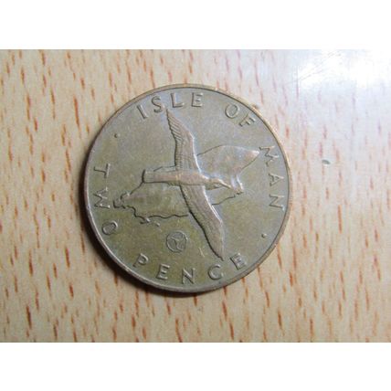 Isle of Man 1979 2p Coin