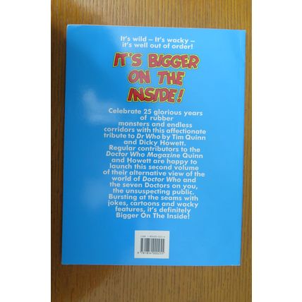 1988 DOCTOR WHO , IT'S BIGGER ON THE INSIDE , MARVEL COMIC / MAGAZINE