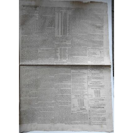 DAILY NATIONAL JOURNAL December 29, 1824 - Thomas Jefferson letter, etc.
