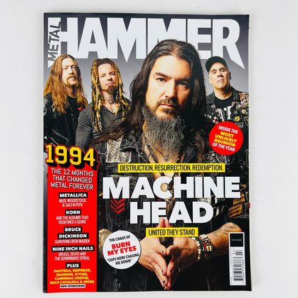 Metal Hammer Magazine July 2019 Issue 323 Machine Head Cover