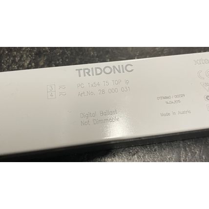 Tridonic PC1x54T5 TOP lp 1x54W Electronic Ballast 28000031 54W T5